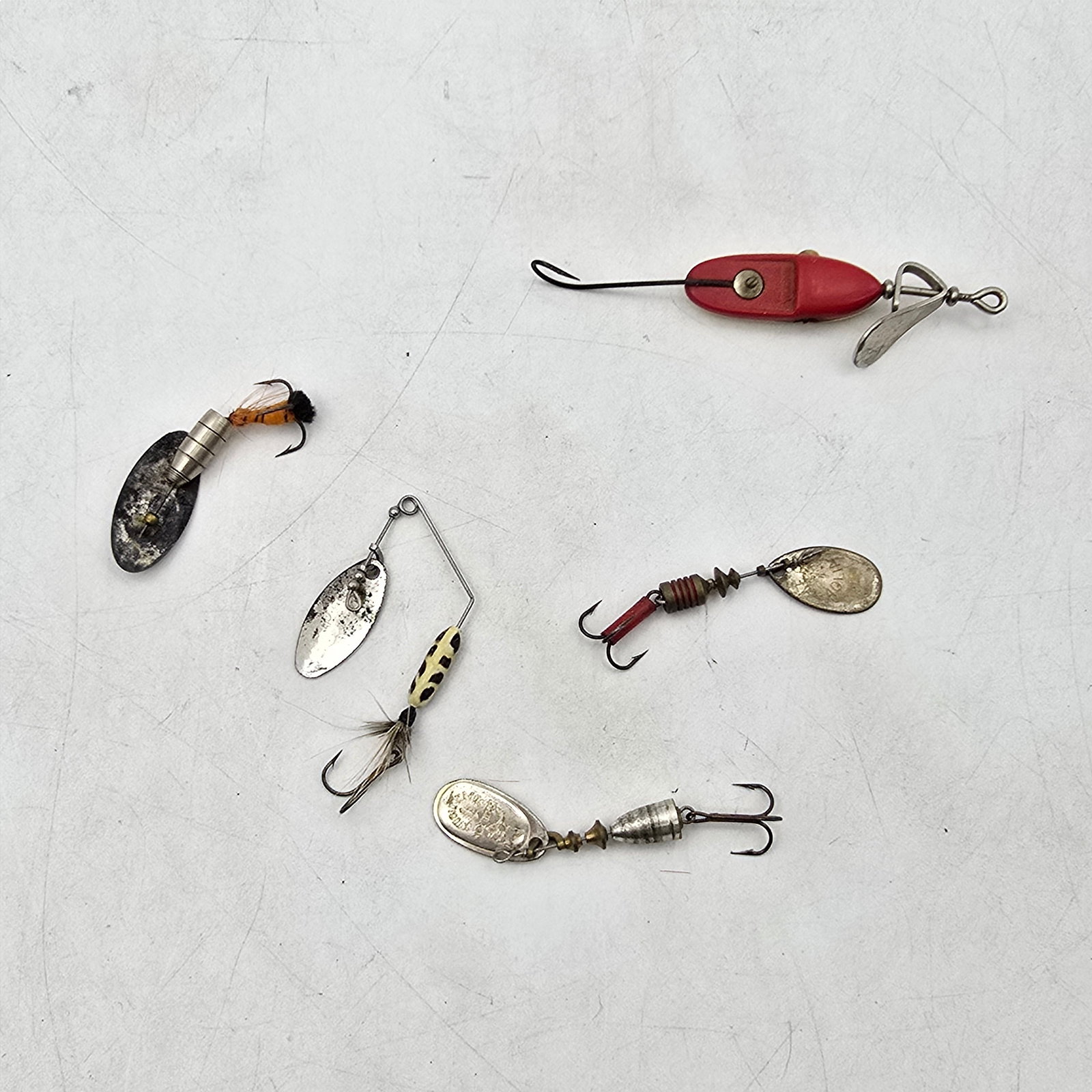 Spinner Fishing Lures 5pc (1 of 2)