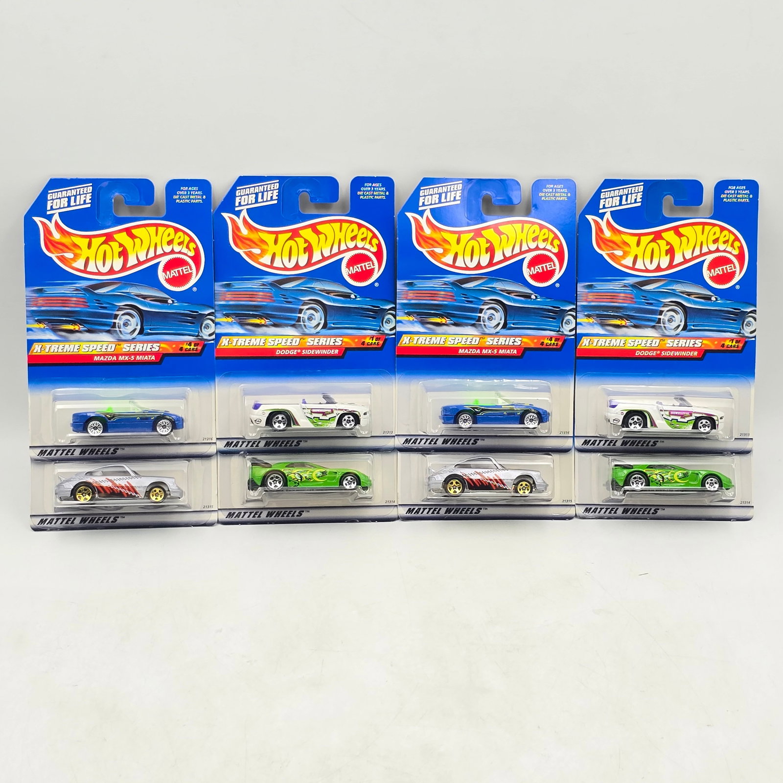 Hot Wheels X-Treme Speed Lot of 8 (1 of 14)