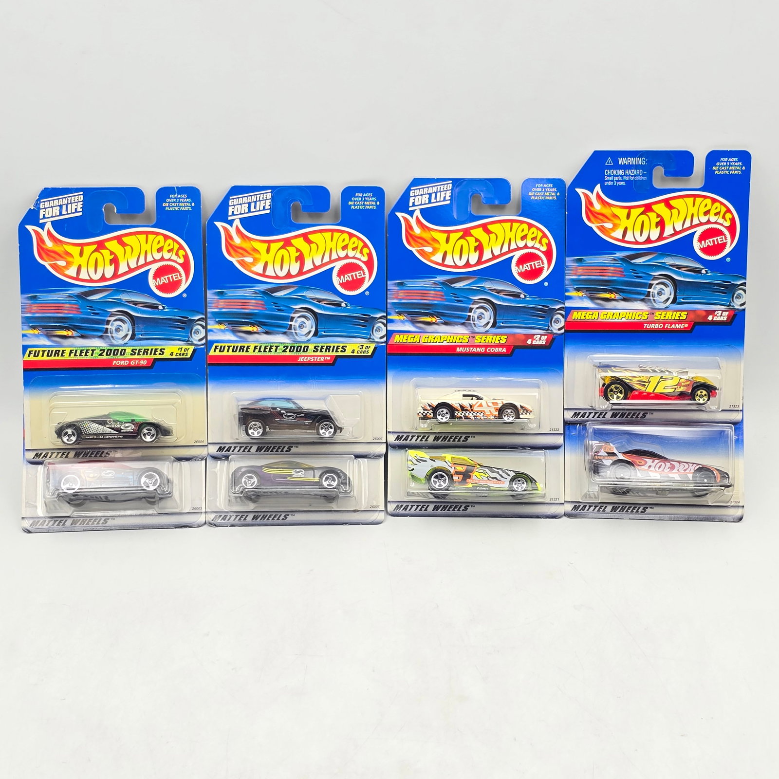Hot Wheels Future Fleet & Mega Lot of 8 (1 of 14)