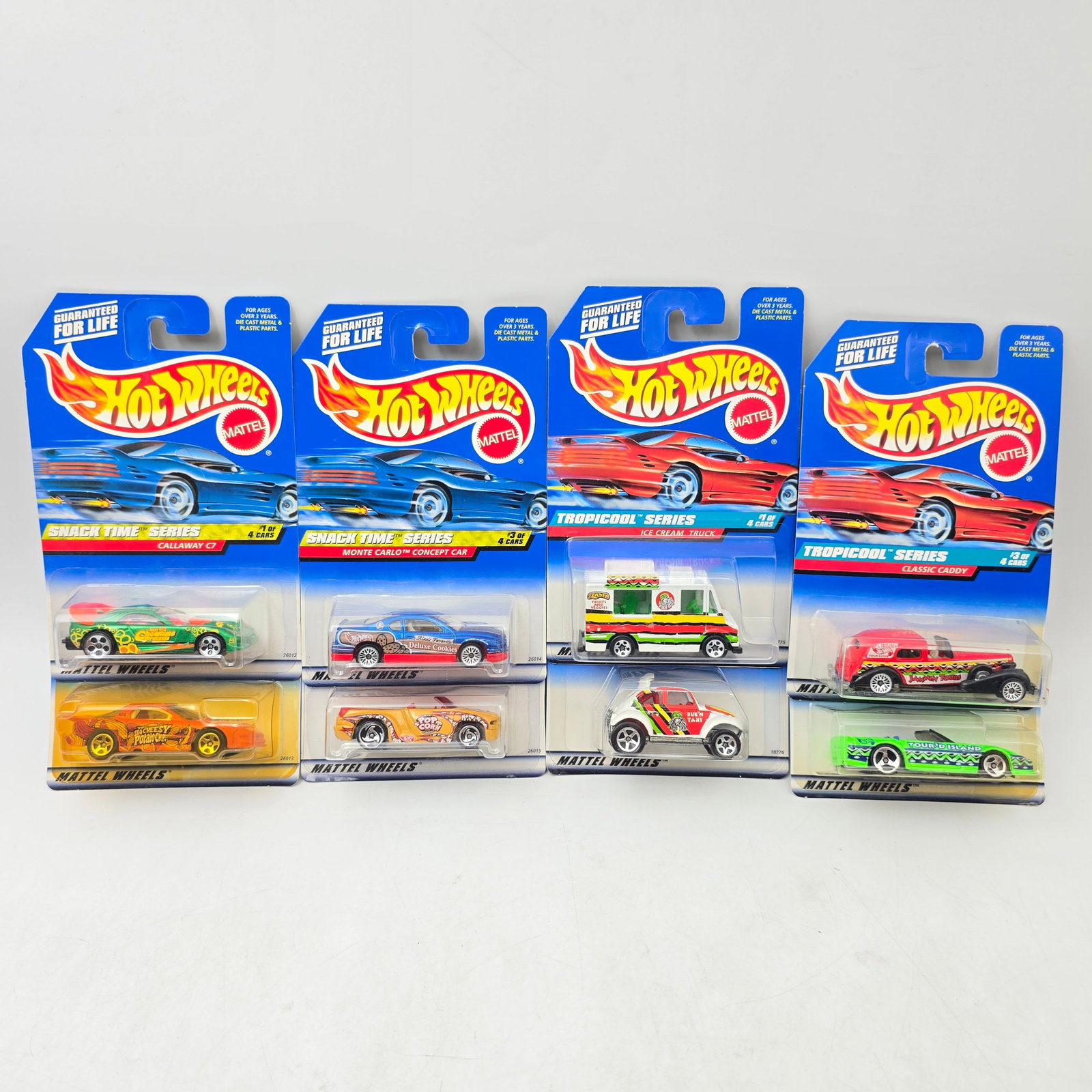 Hot Wheels Tropicool & Snack Time Lot of 8 (1 of 15)