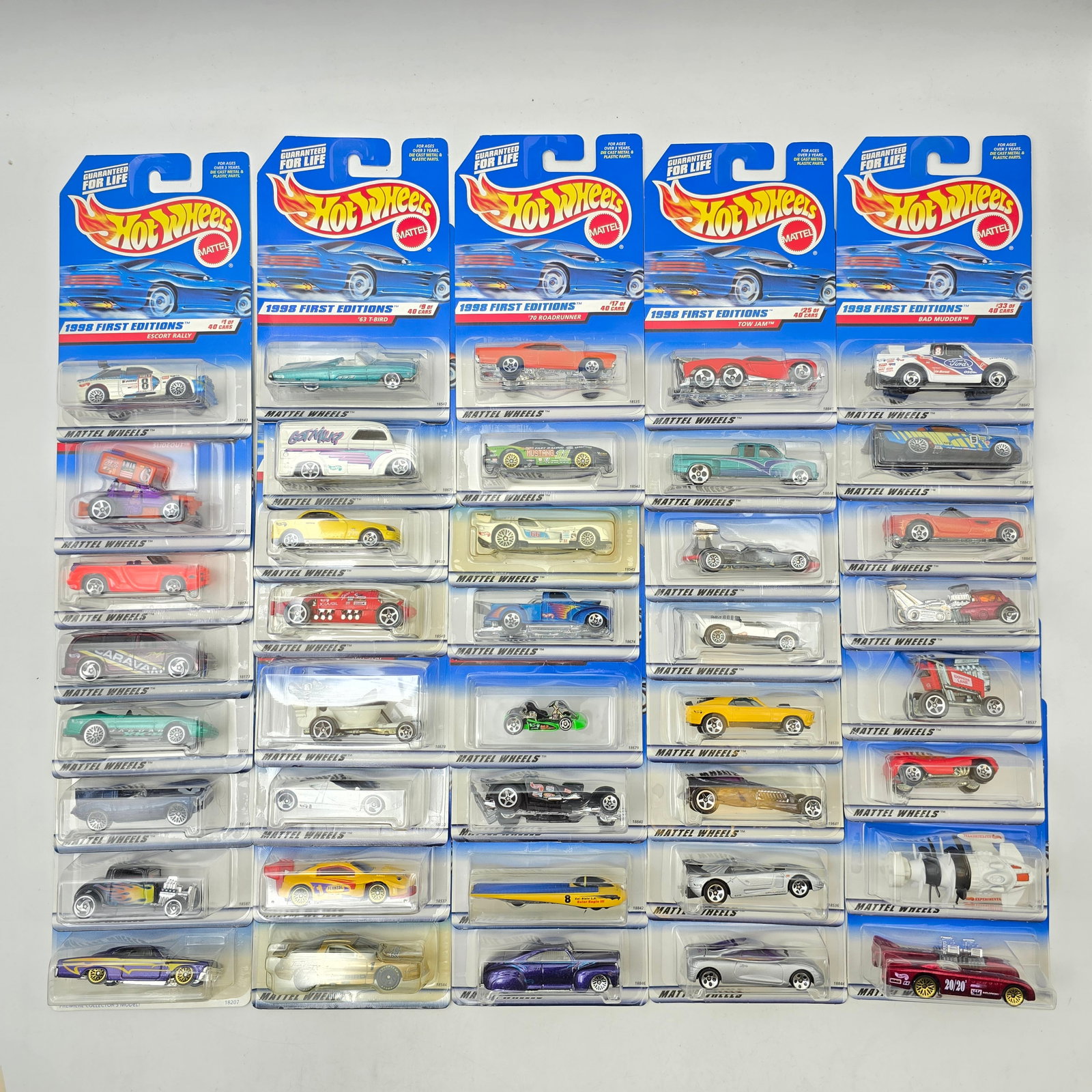 Hot Wheels Lot of 40 Diecast Cars (1 of 20)