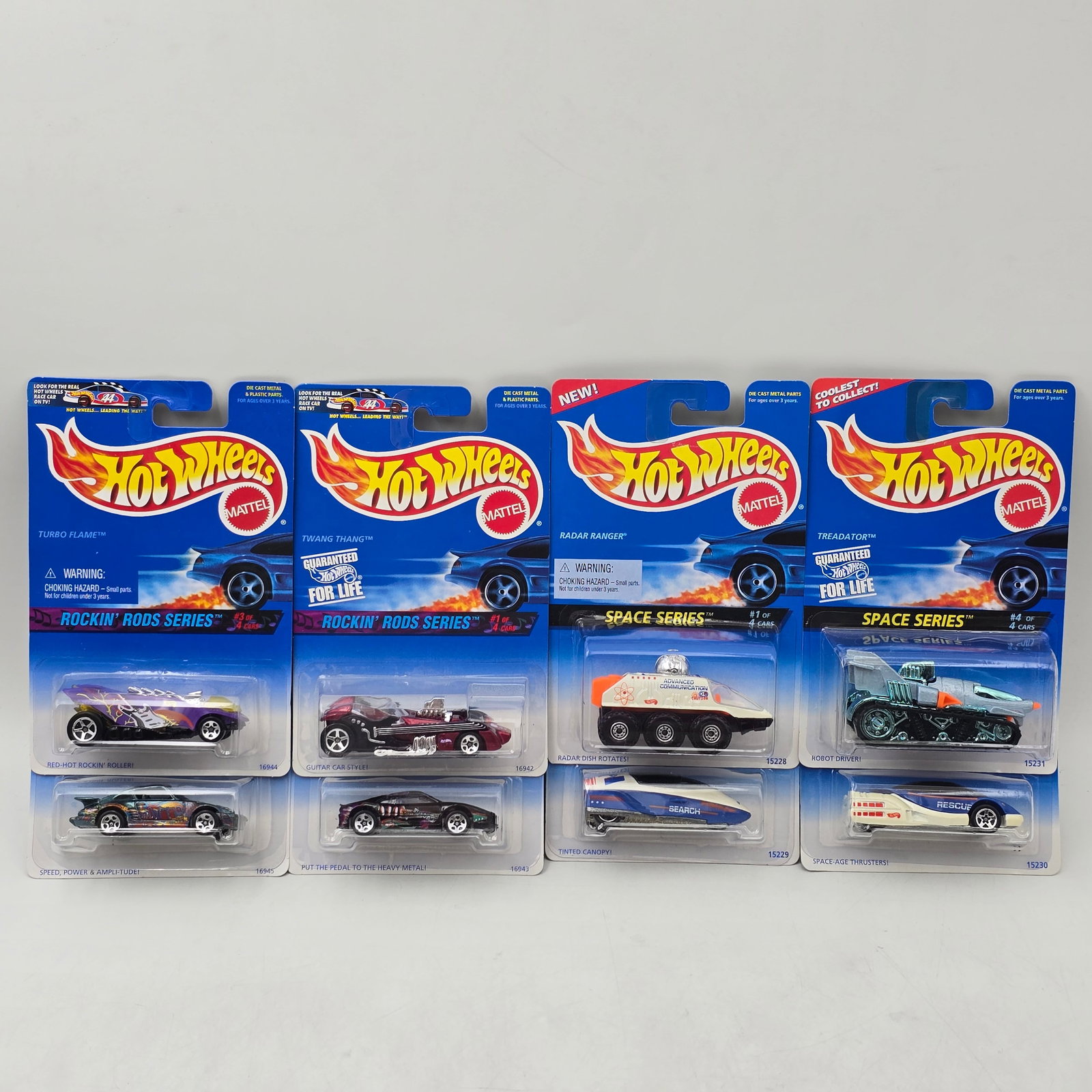 Hot Wheels Rods & Space Lot of 8 (1 of 6)