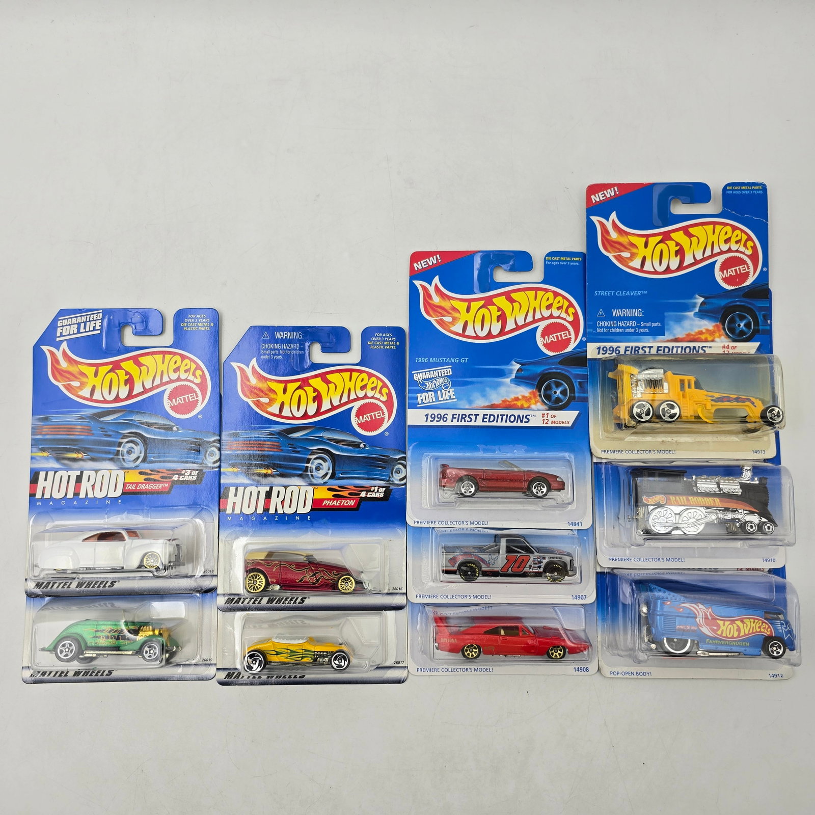 Hot Wheels Hot Rod & First Ed Lot of 10 (1 of 6)