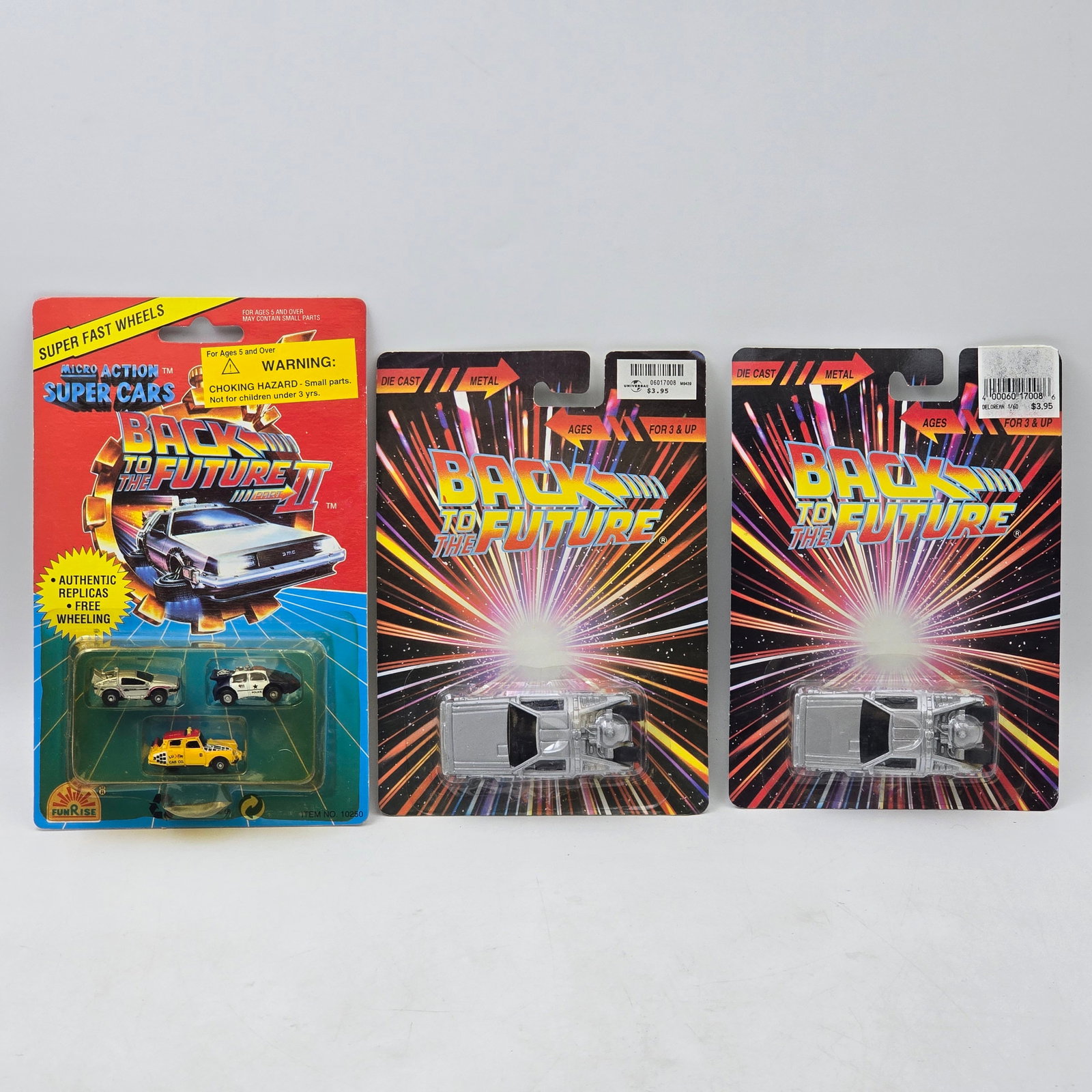 BTTF Diecast Lot of 3 (1 of 4)