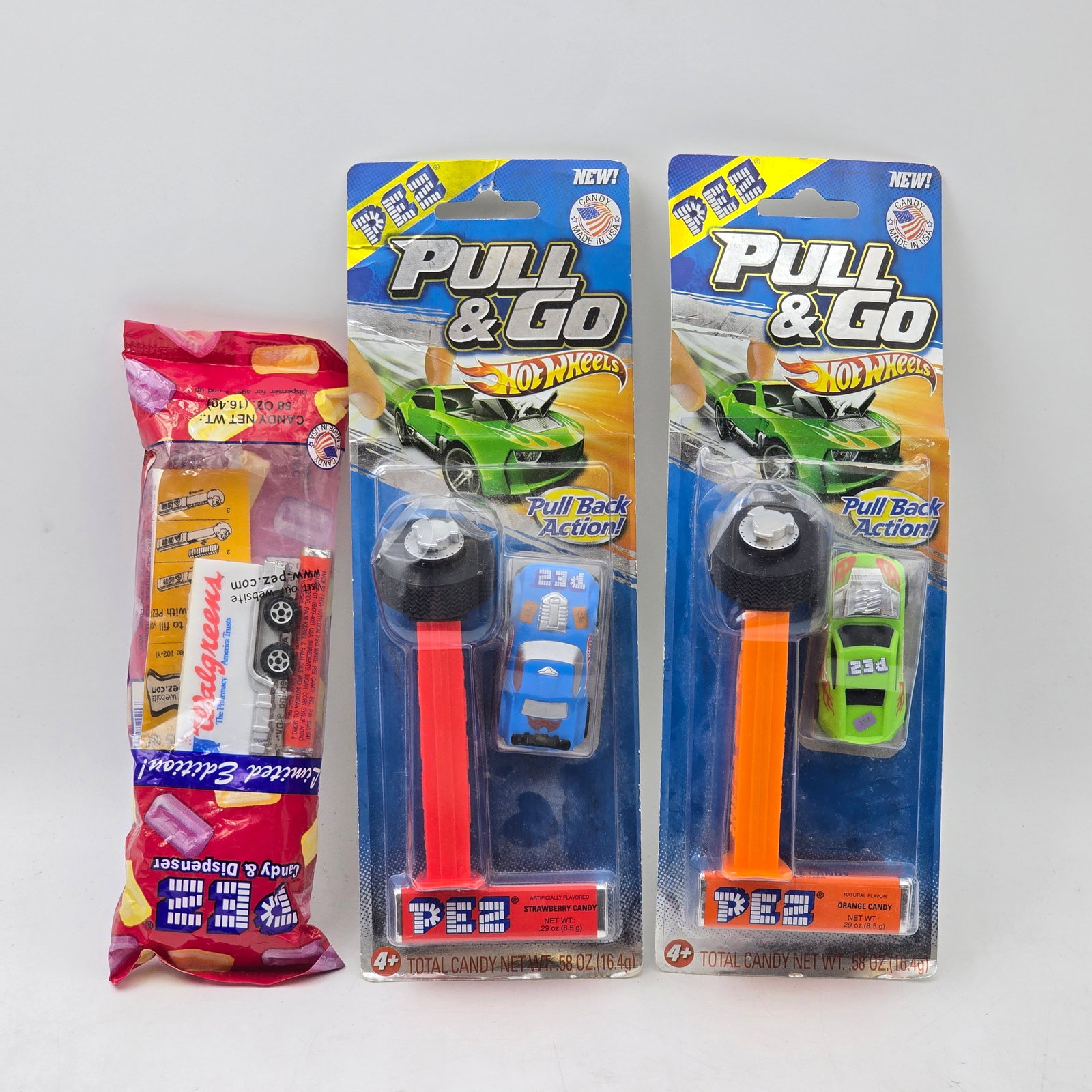 Hot Wheels Pull & Go Lot of 3 (1 of 2)