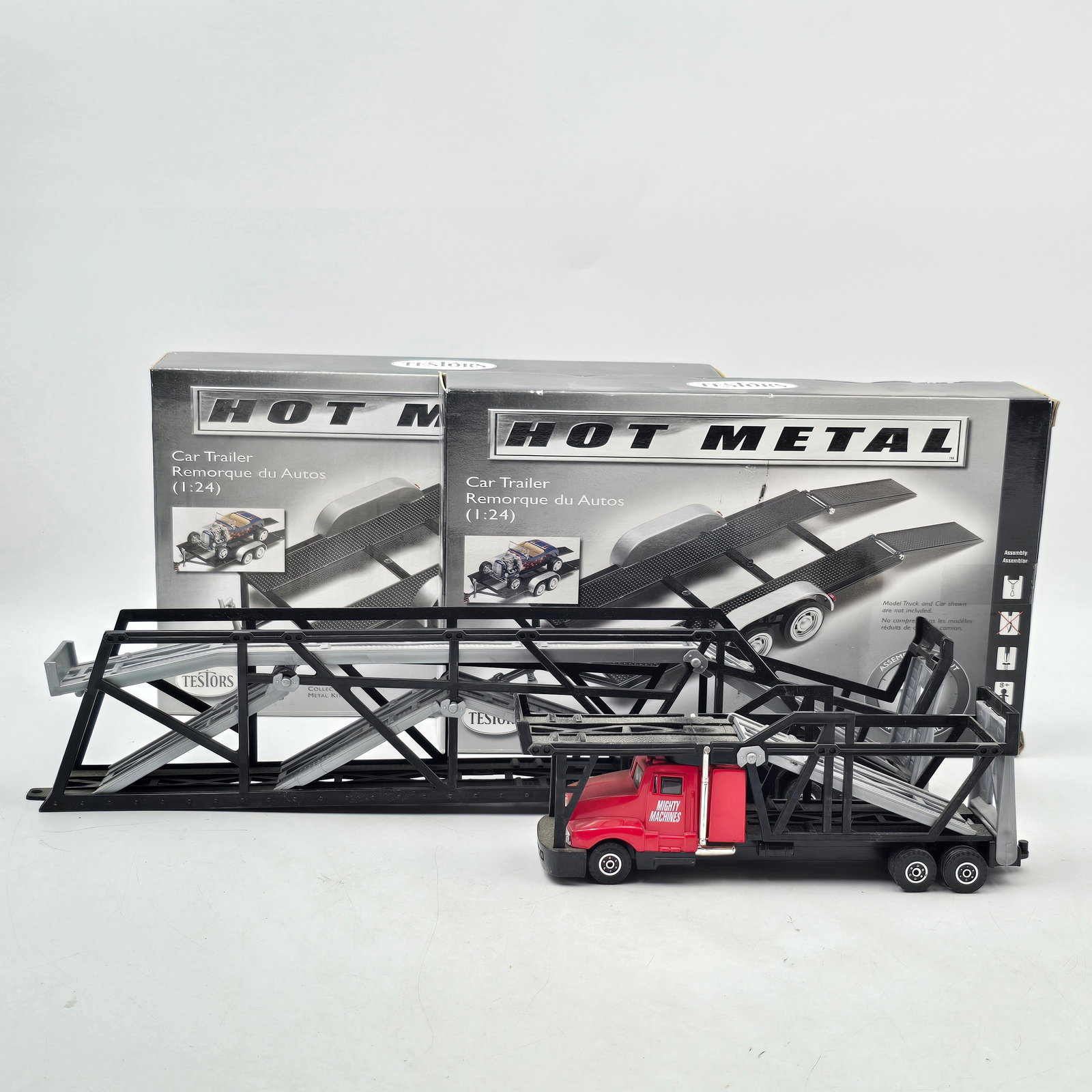 1:24 Car Hauler & Trailer Kits Lot of 3 (1 of 5)