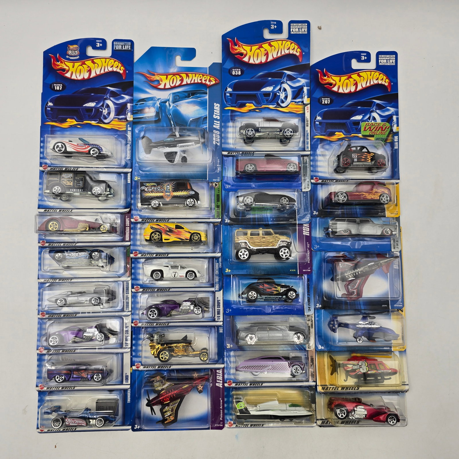 Lot Of 30 Hot Wheels Diecast Vehicles Air Mix (1 of 13)