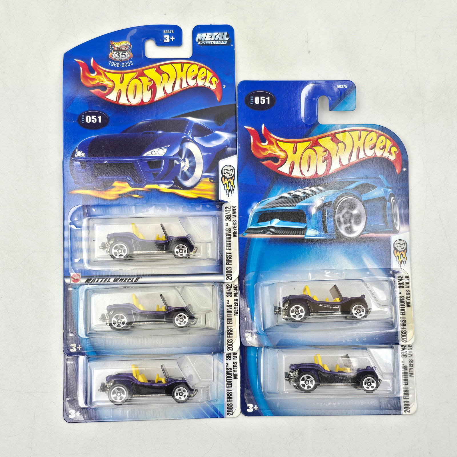 Lot Of 5 Hot Wheels Meyers Manx First Editions (1 of 4)