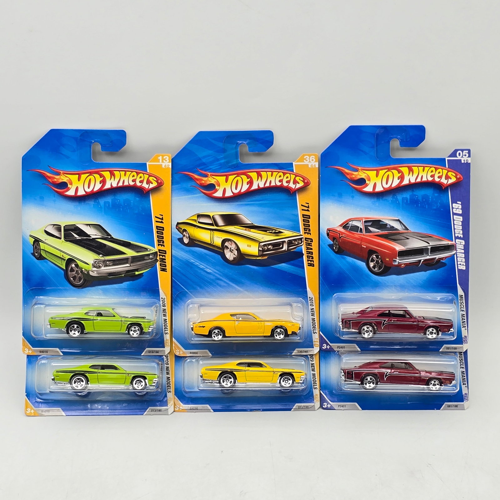 Lot Of 6 Hot Wheels Dodge Muscle Cars (1 of 6)