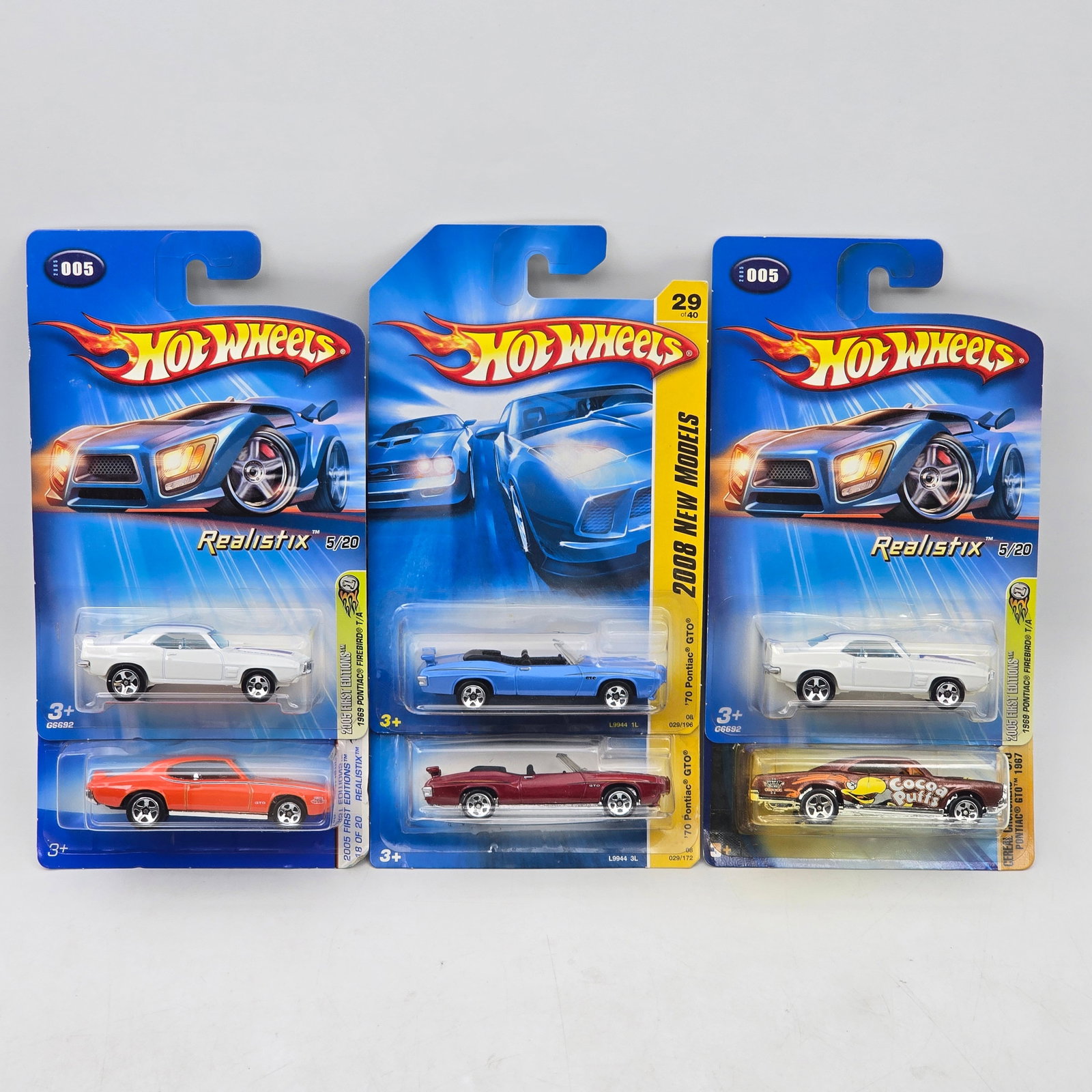 Lot Of 6 Hot Wheels Pontiac Models (1 of 6)