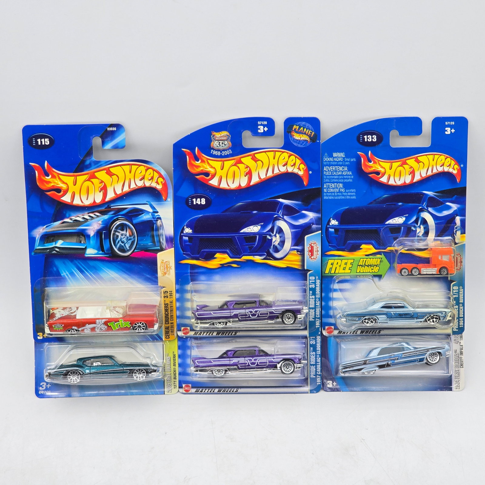 Lot Of 6 Hot Wheels Luxury Car Castings (1 of 6)