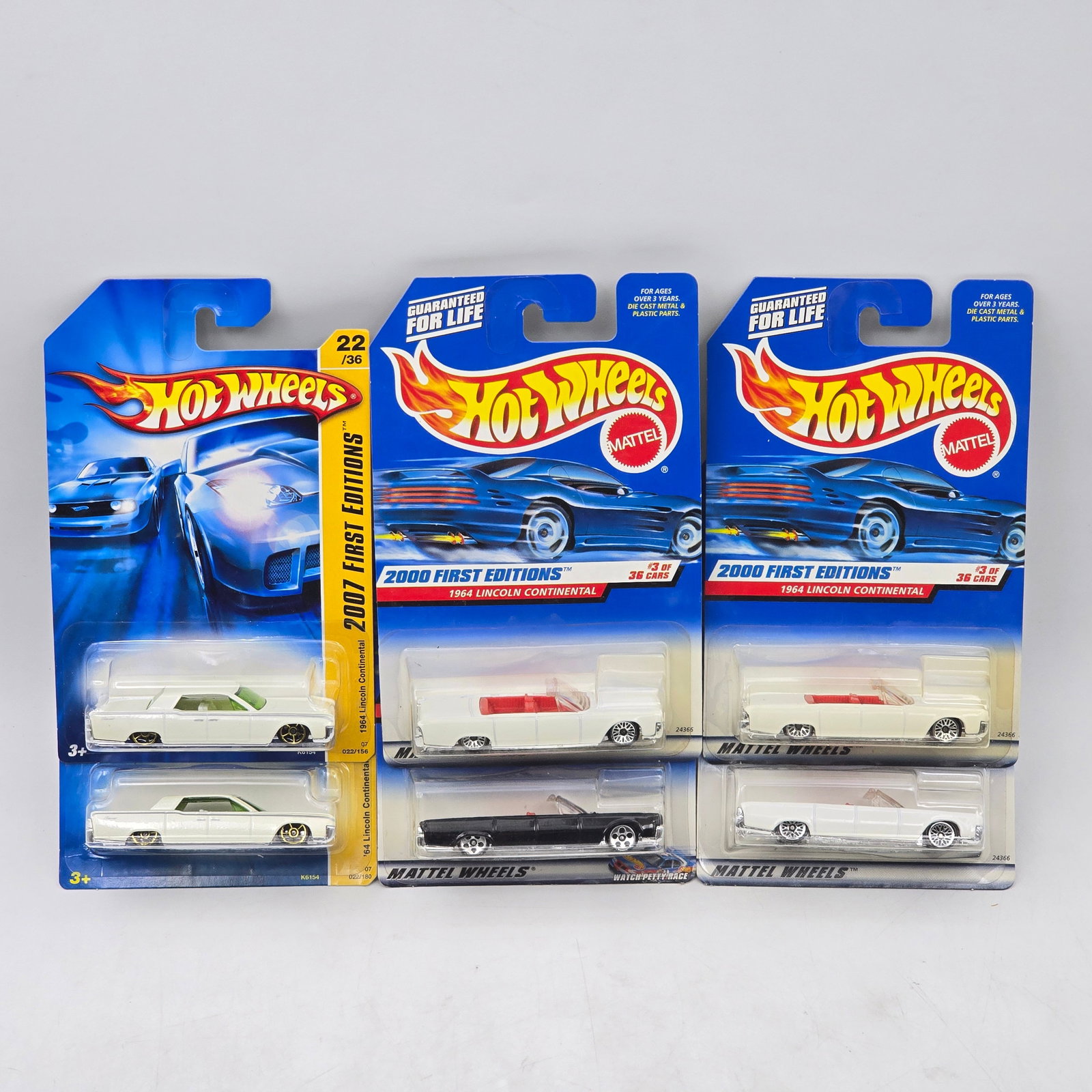 Lot Of 6 Hot Wheels Lincoln Continental Models (1 of 6)