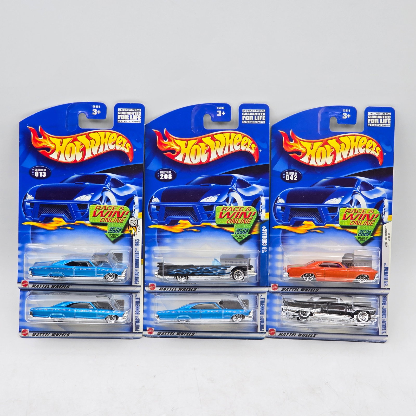 Lot Of 6 Hot Wheels Full-Size Classic Cars (1 of 6)