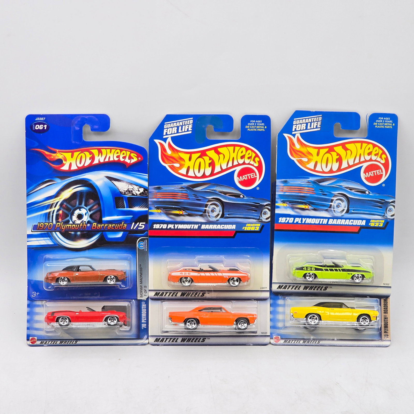 Lot Of 6 Hot Wheels Plymouth Barracuda Models (1 of 6)