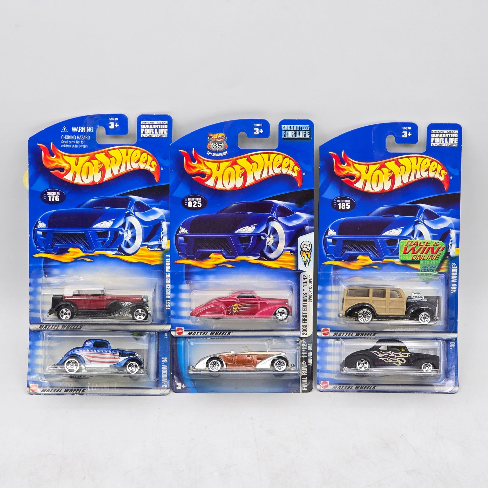Lot Of 6 Hot Wheels Early Era Cars (1 of 6)