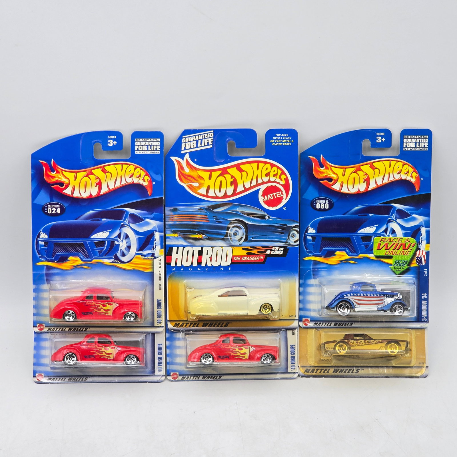 Lot Of 6 Hot Wheels Hot Rod & Custom Cars (1 of 7)