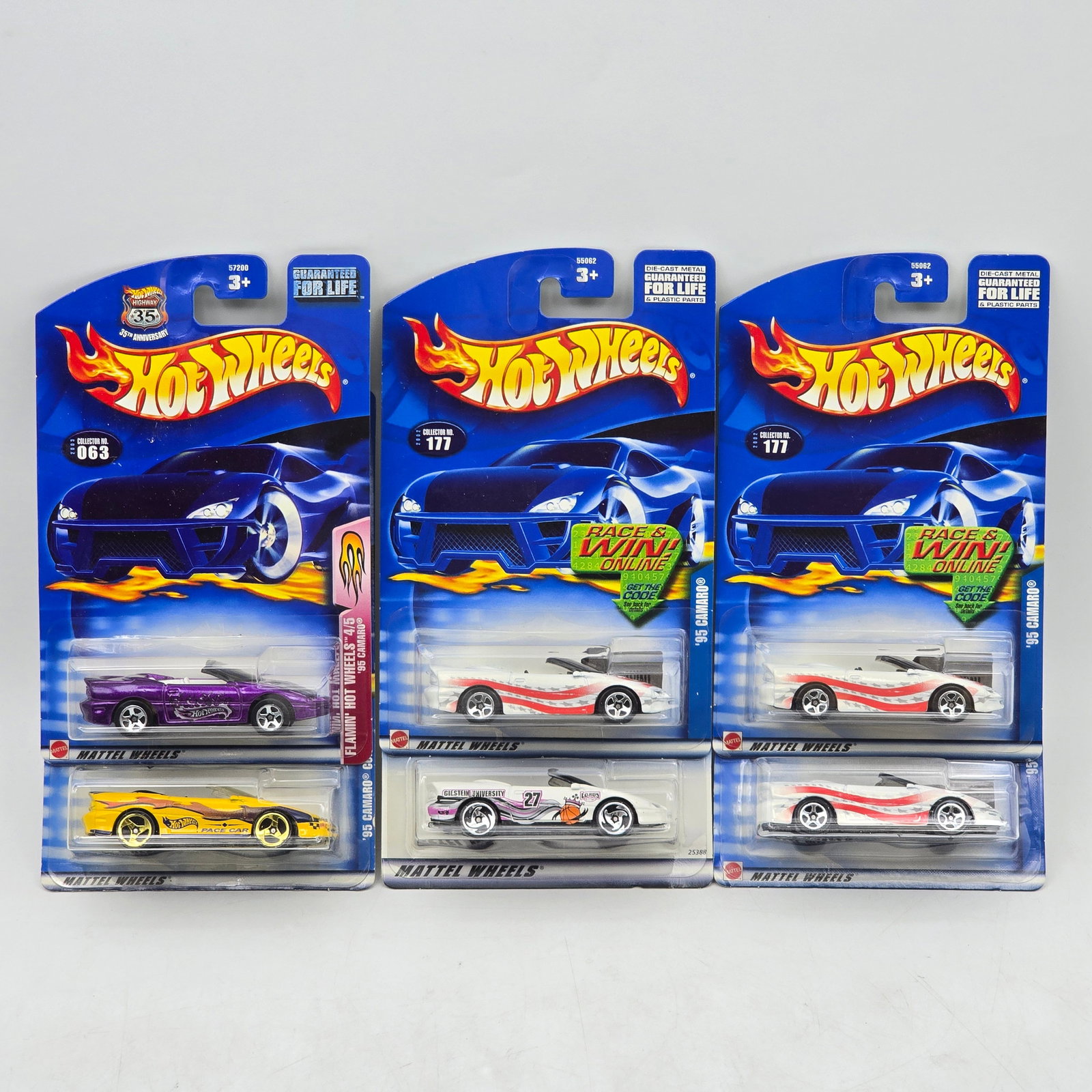 Lot of 6 Hot Wheels Camaros (1 of 6)