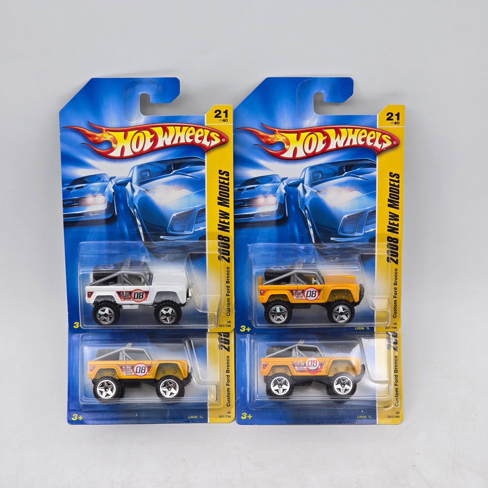 Lot Of 4 Hot Wheels Custom Ford Bronco Models (1 of 6)