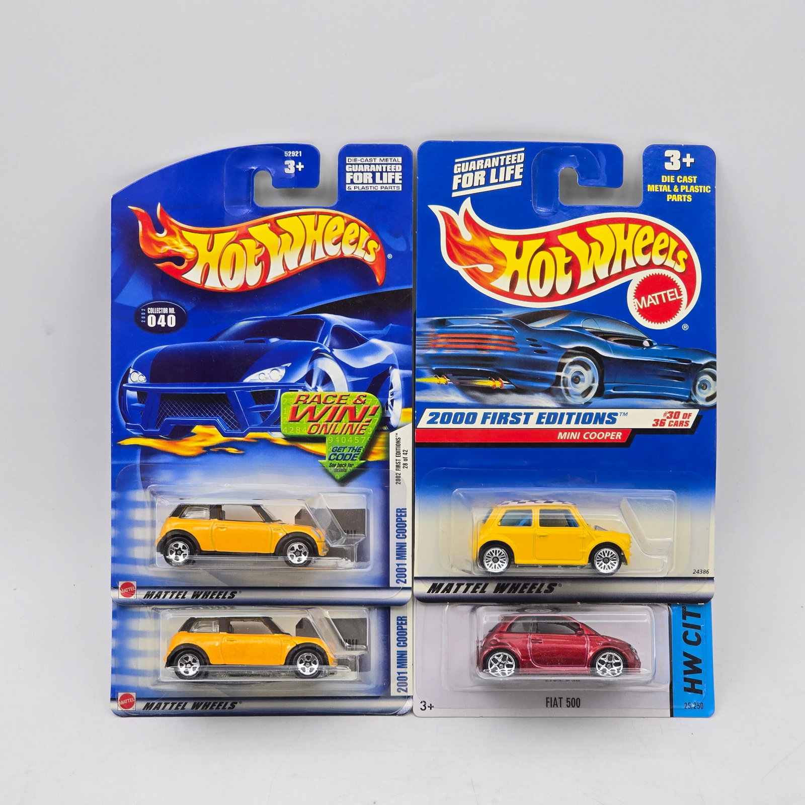Lot Of 4 Hot Wheels Compact Car Models (1 of 6)