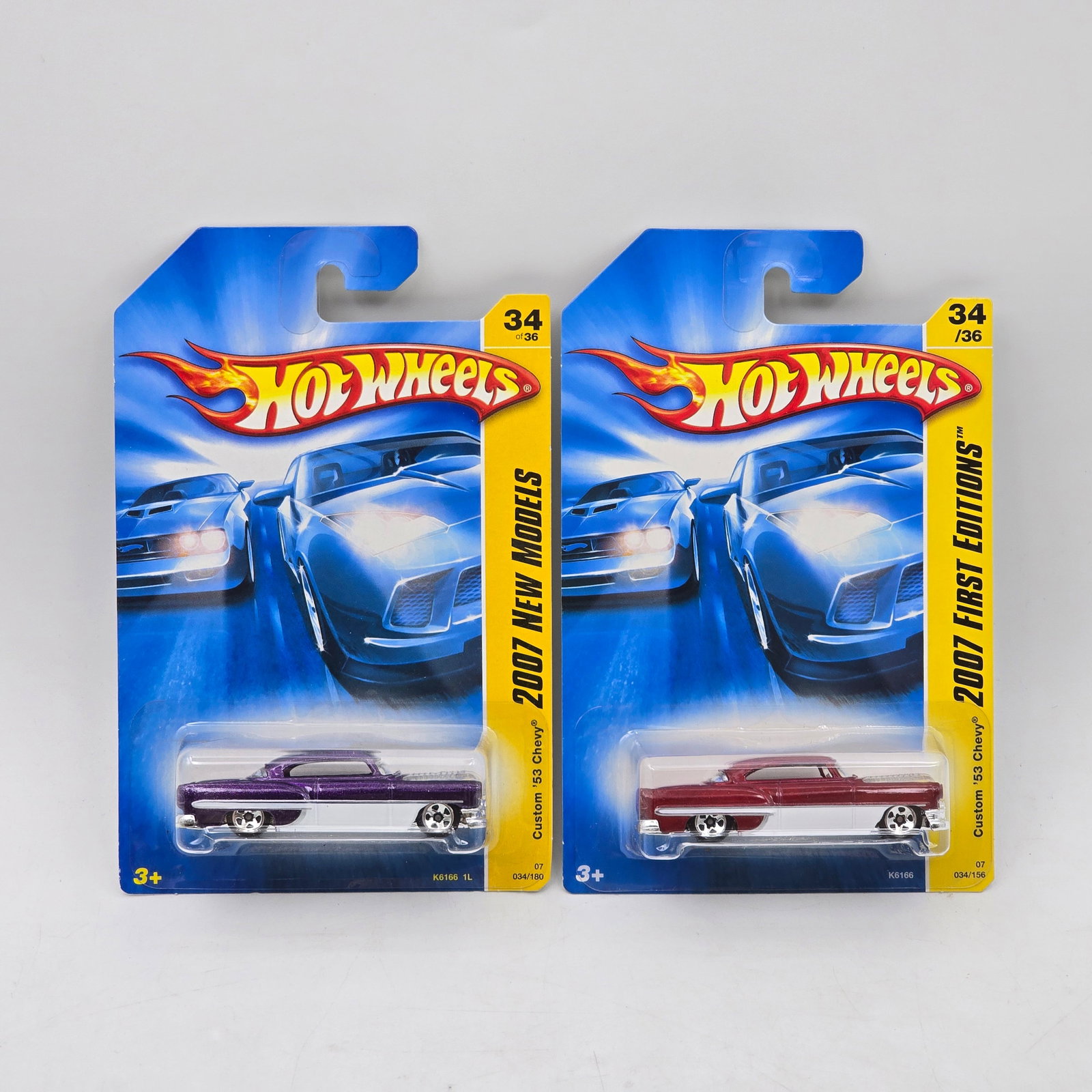 Pair Of Hot Wheels Custom â€™53 Chevy Models FE (1 of 6)