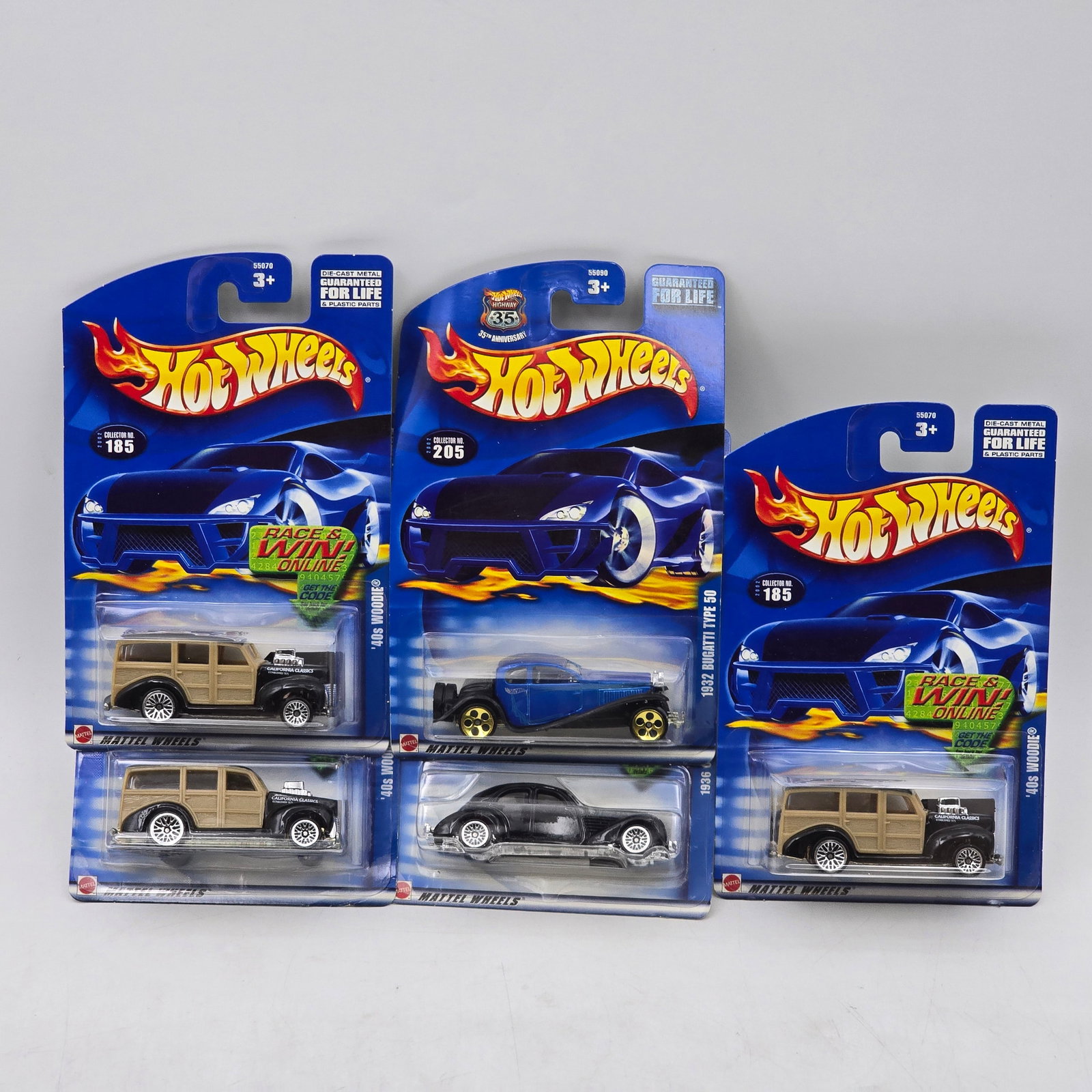 Lot Of 6 Hot Wheels Woody & Custom Models (1 of 6)