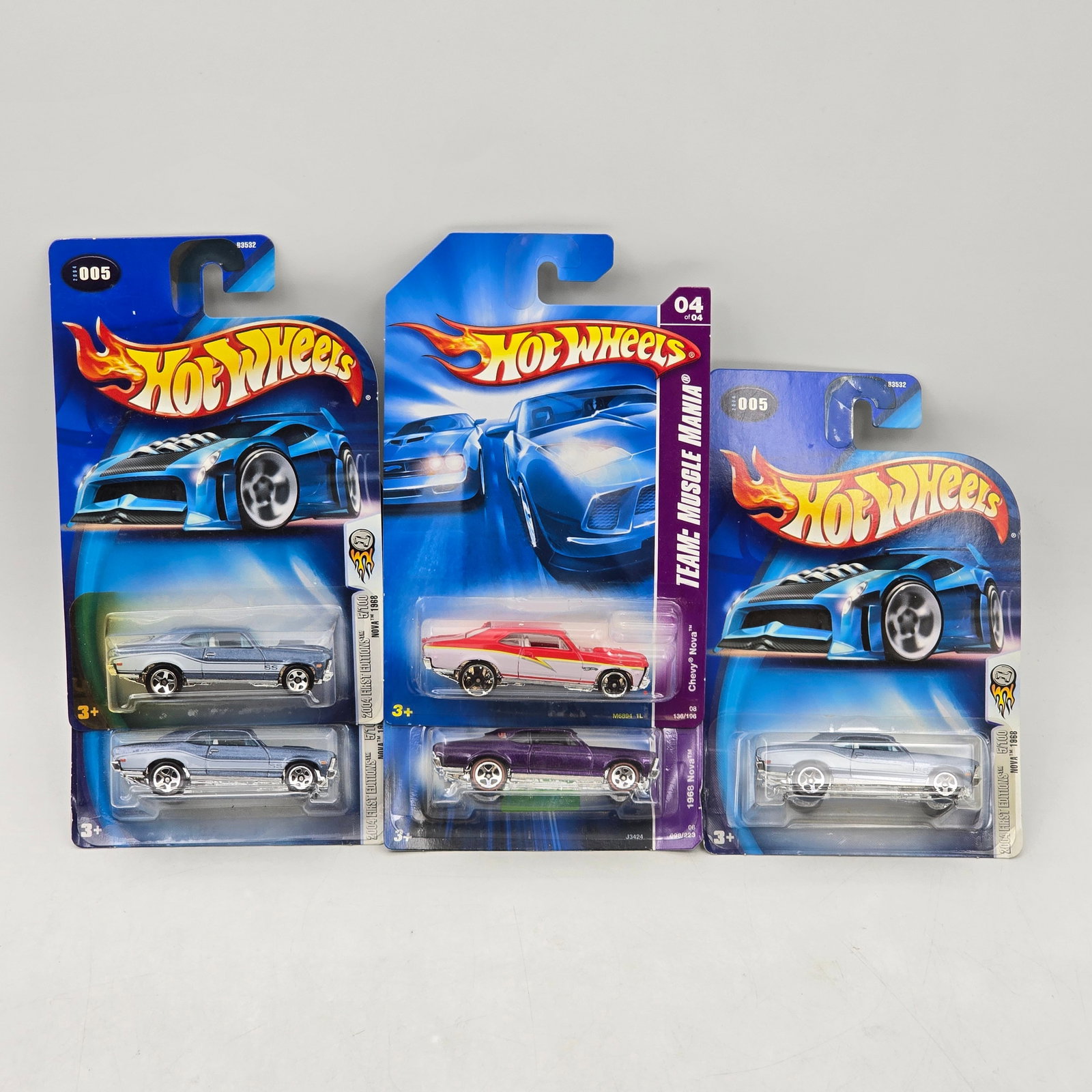 Lot Of 5 Hot Wheels Chevy Nova Models (1 of 6)