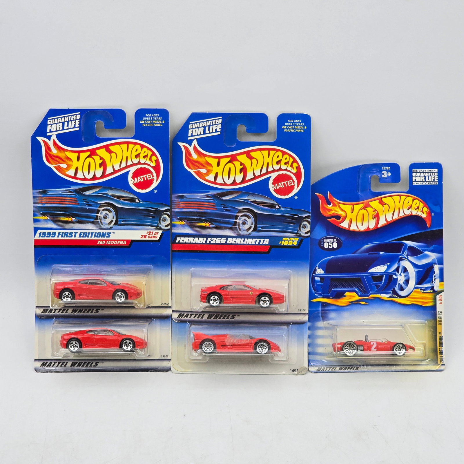 Lot Of 5 Hot Wheels Ferrari Models (1 of 6)