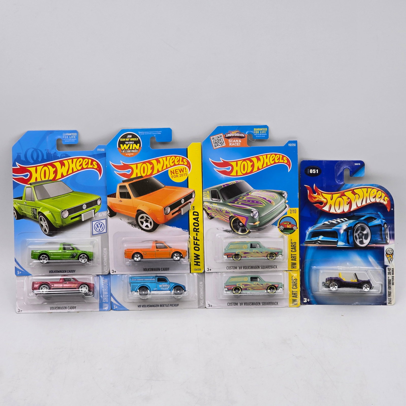 Lot Of 6 Hot Wheels Models, VWs & Meyers (1 of 6)