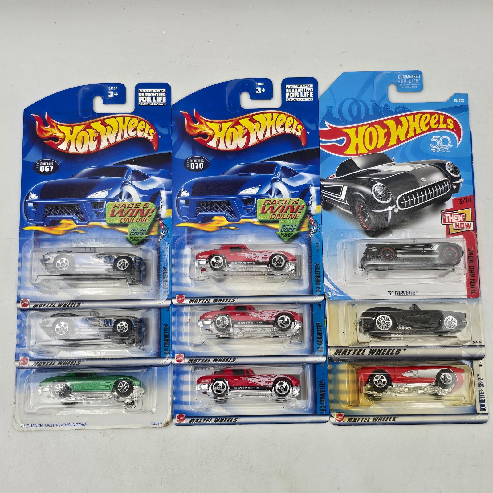 Lot Of 9 Hot Wheels Corvette Models (1 of 7)