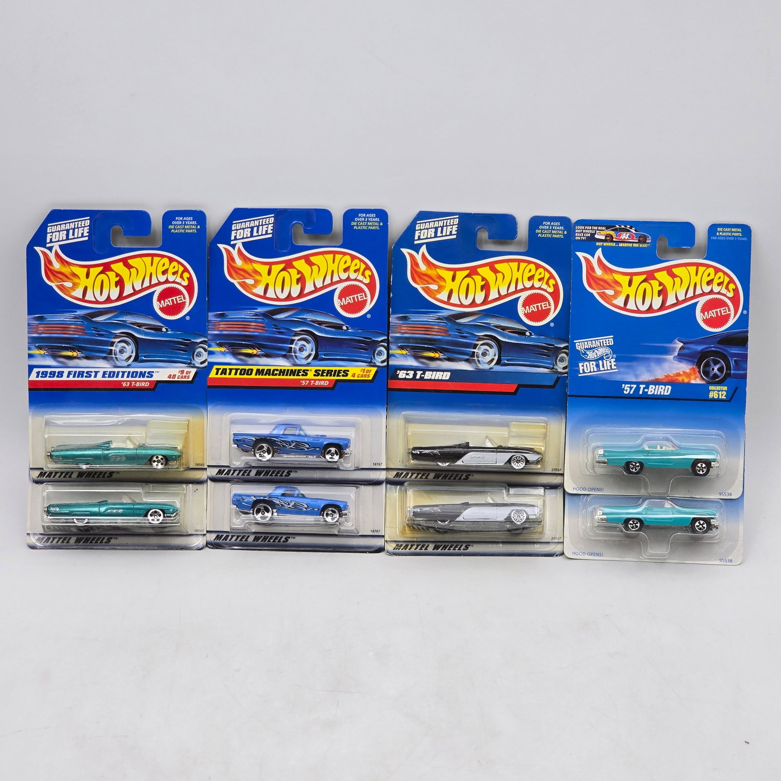 Lot Of 8 Hot Wheels T-Bird Models (1 of 6)