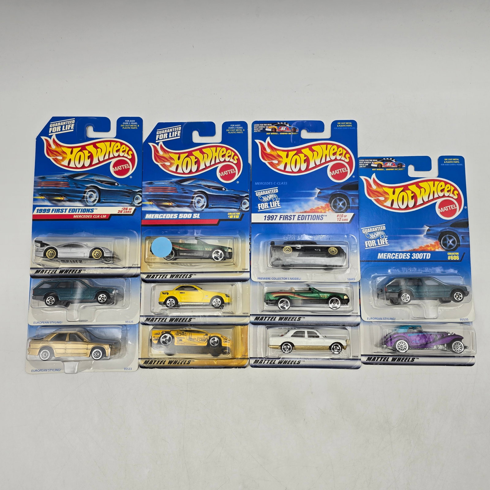 Lot Of 11 Hot Wheels Mercedes Models (1 of 11)