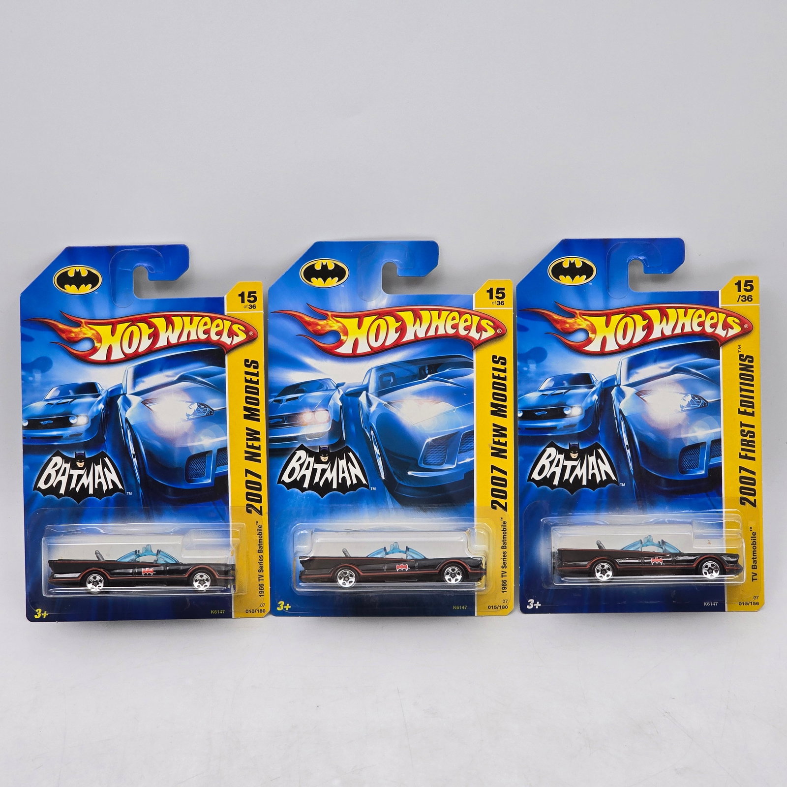 Lot Of 3 Hot Wheels Batmobile Models (1 of 6)