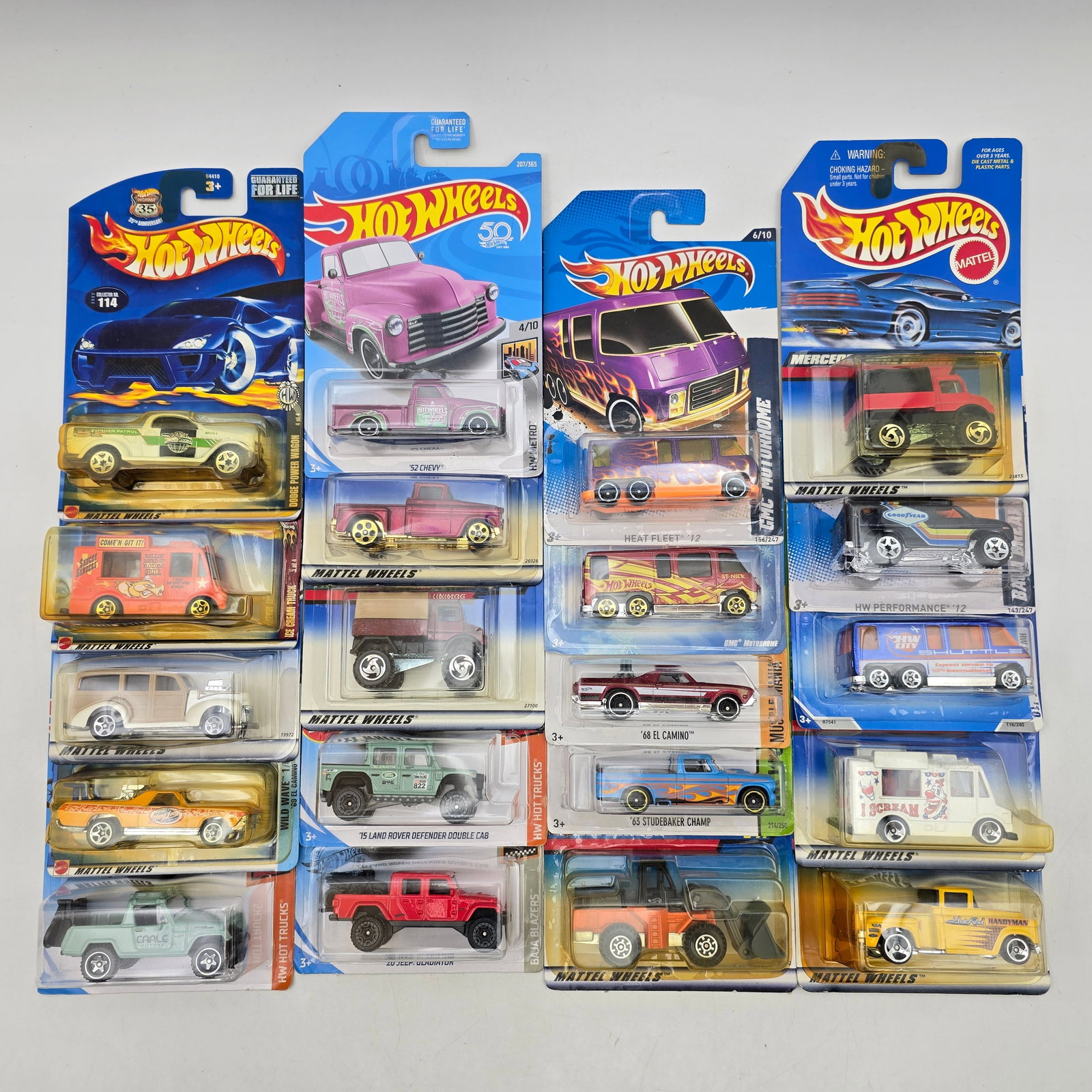 Lot Of 20 Hot Wheels Truck & Utility Models (1 of 13)