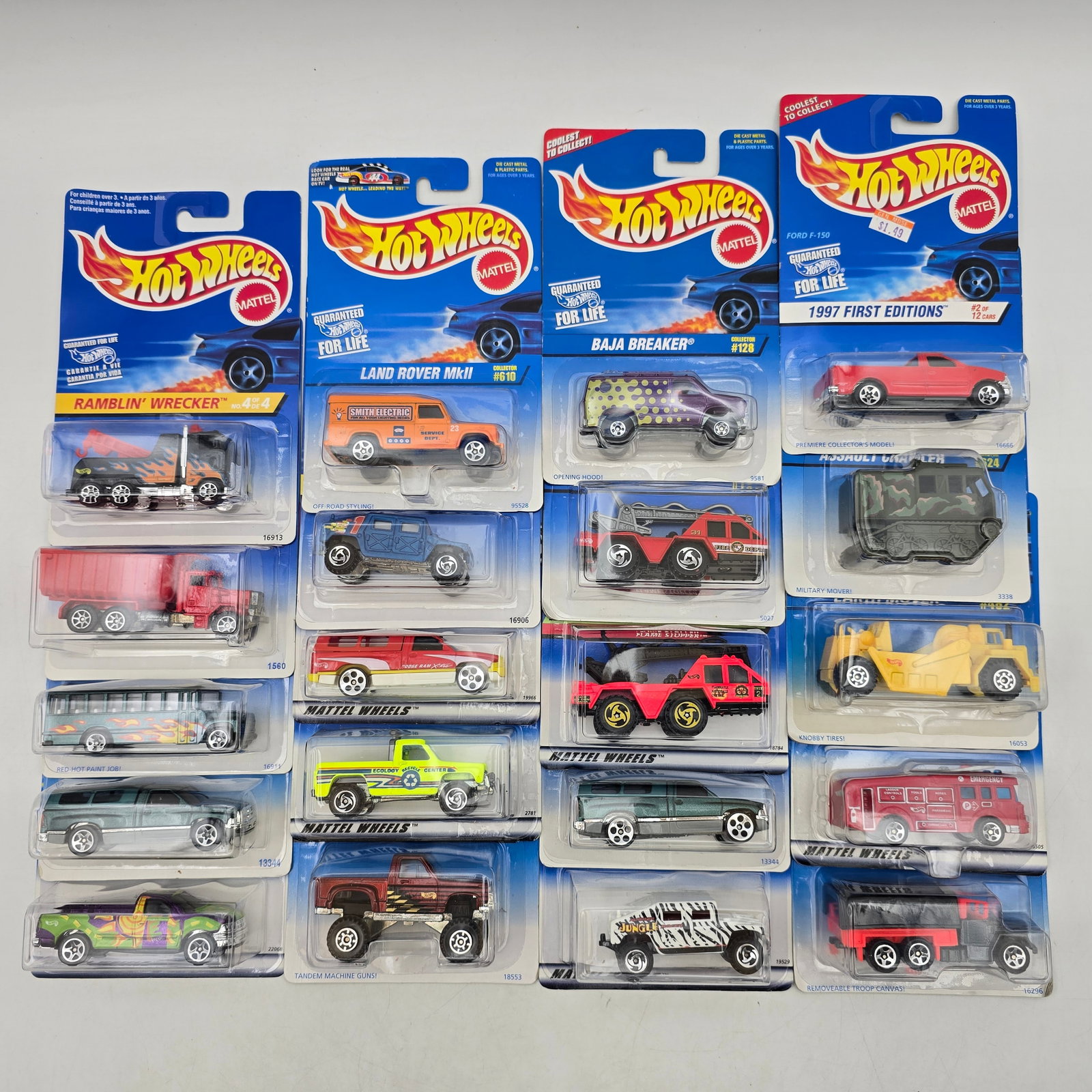 Lot Of 20 Hot Wheels Mixed Models (1 of 11)
