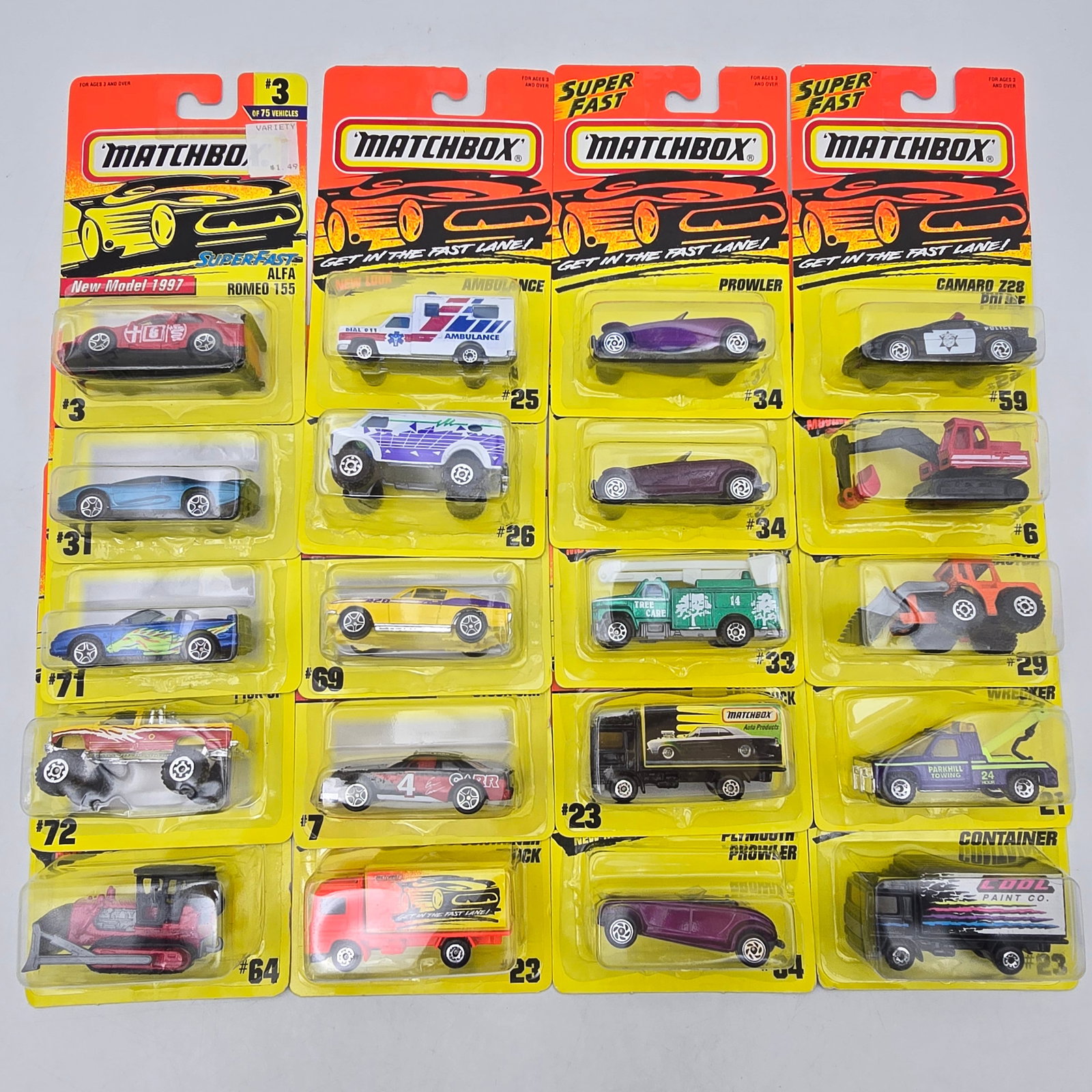 Lot of 20 Matchbox Diecast Models Mixed (1 of 11)
