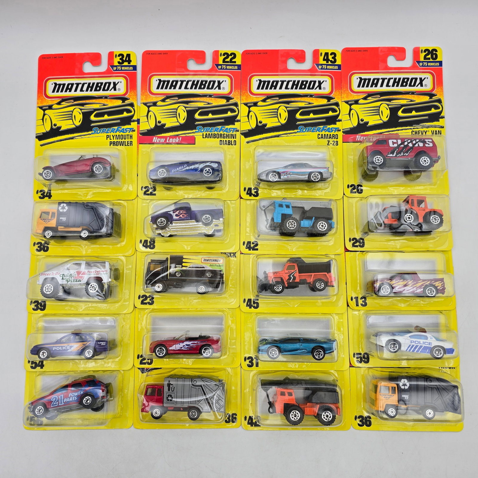 Lot of 20 Matchbox Diecast Models Mixed (1 of 11)