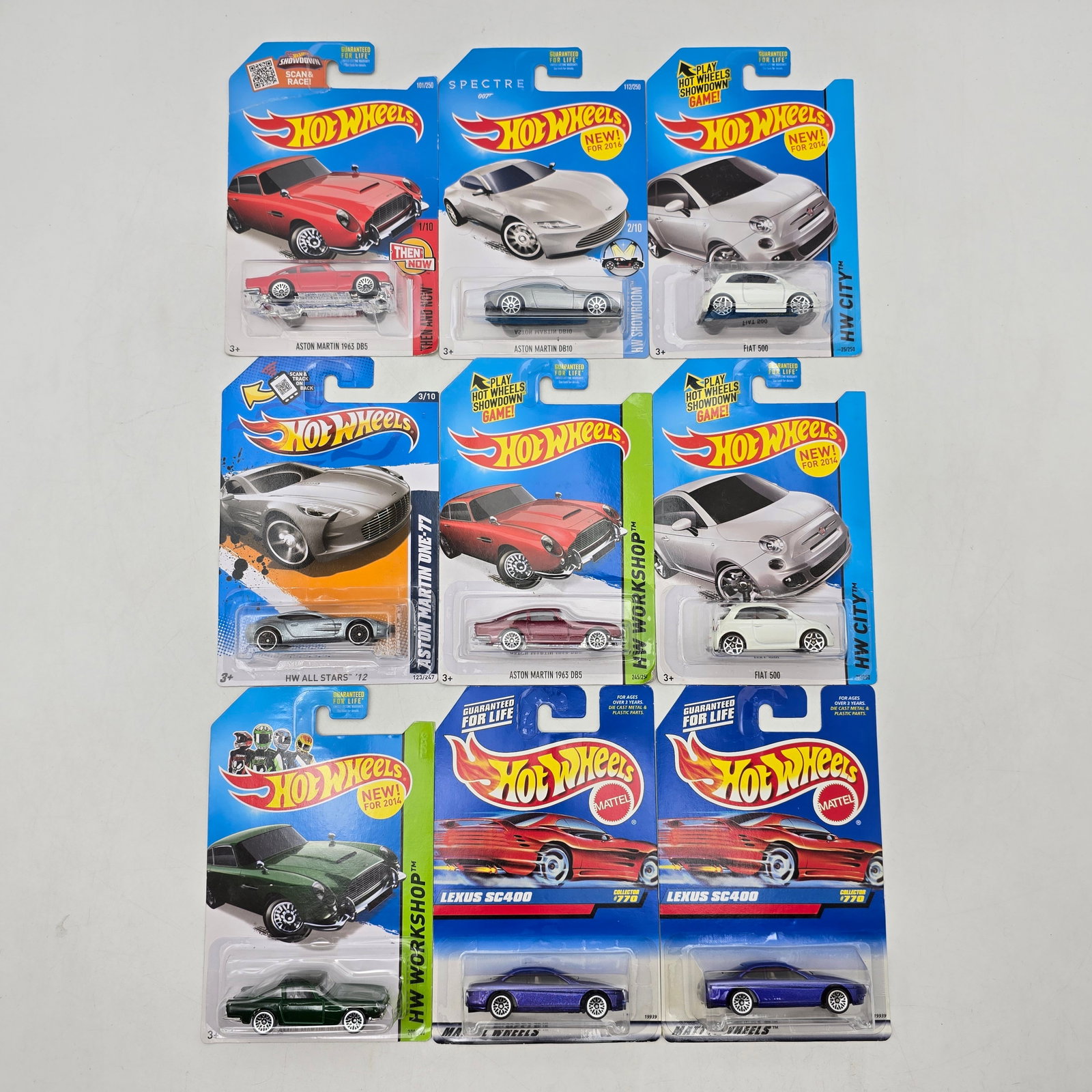 Lot of 9 Hot Wheels Import Sports Cars (1 of 6)