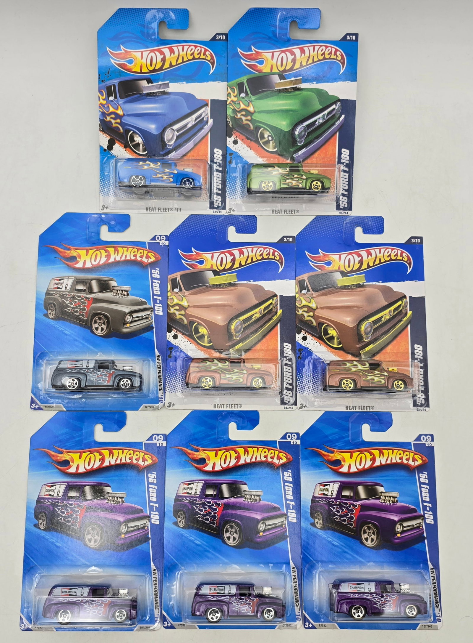 Lot of 8 Hot Wheels Fords (1 of 6)