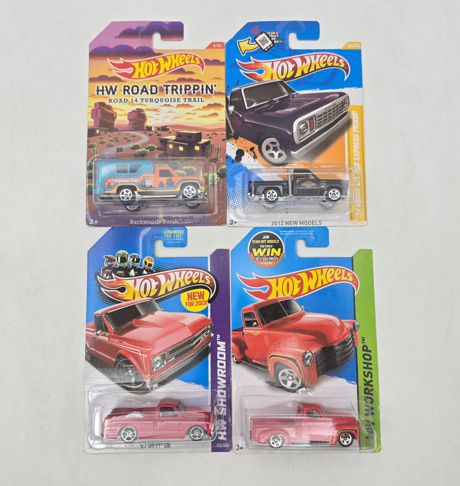 Lot of 4 Hot Wheels Truck Models (1 of 6)