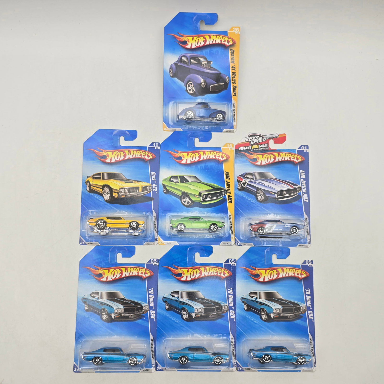 Lot of 7 Hot Wheels Muscle Car Variants (1 of 6)