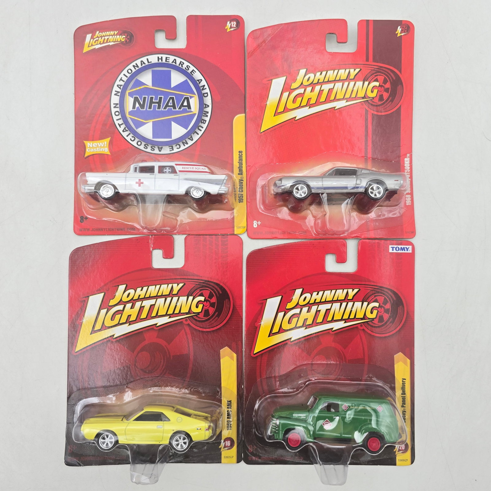 Lot of 4 Johnny Lightning Diecast Models (1 of 6)