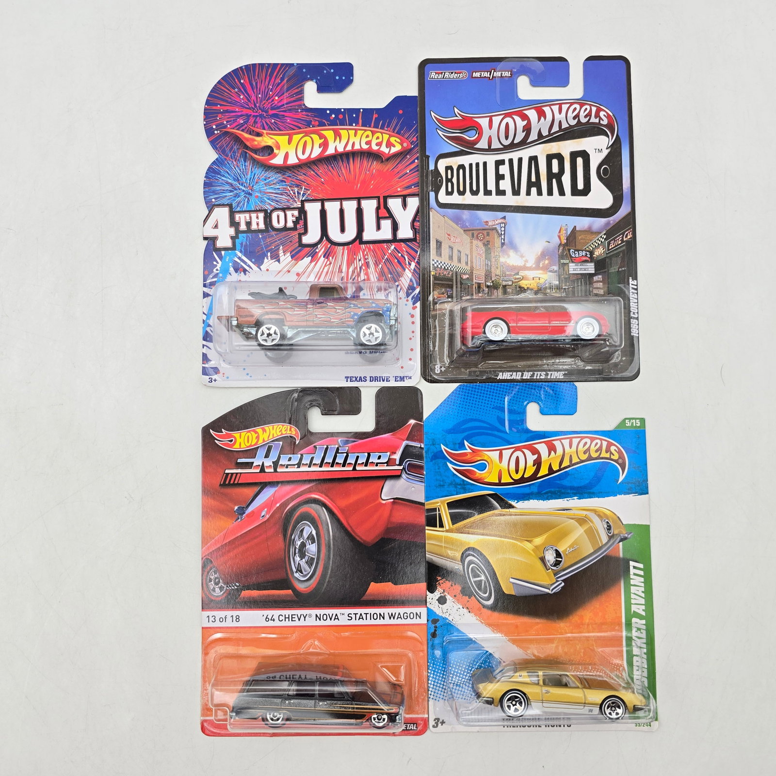 Lot of 4 Hot Wheels Special Series Models (1 of 6)