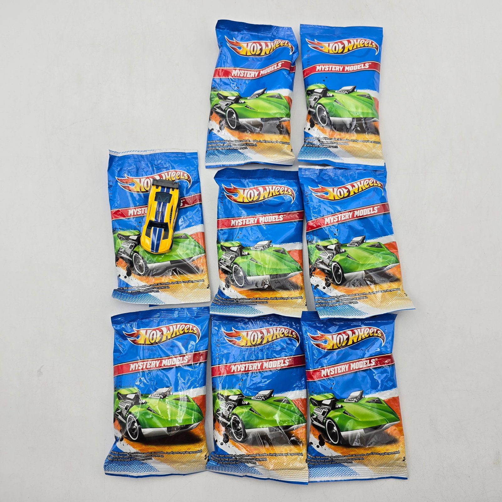 Lot of 8 Hot Wheels Mystery Models (1 of 2)