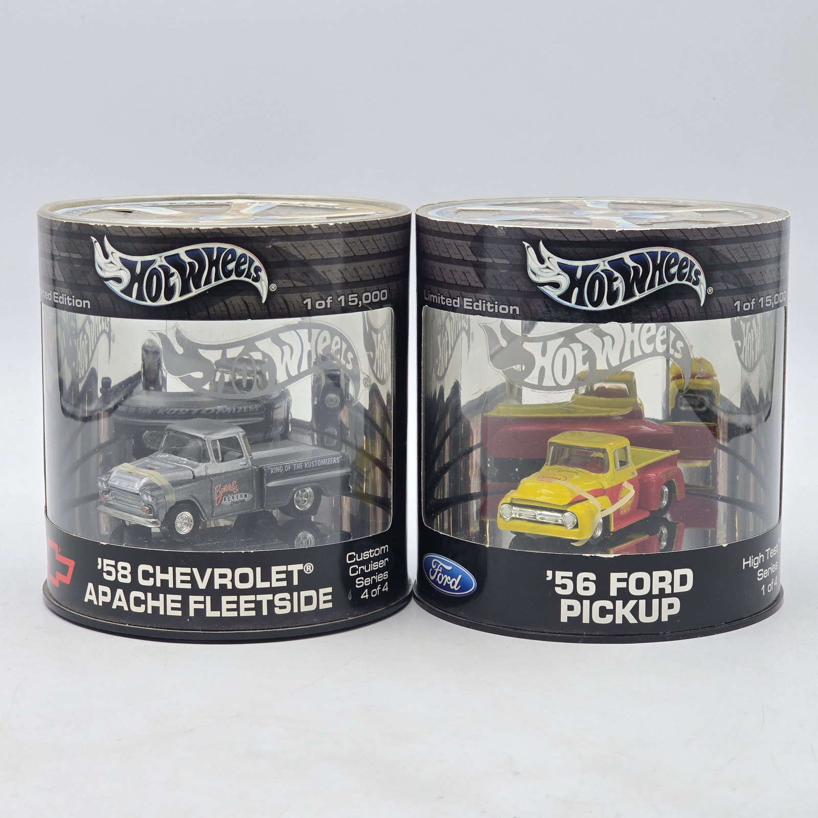 Pair of Hot Wheels Pickup Oil Can Editions (1 of 4)