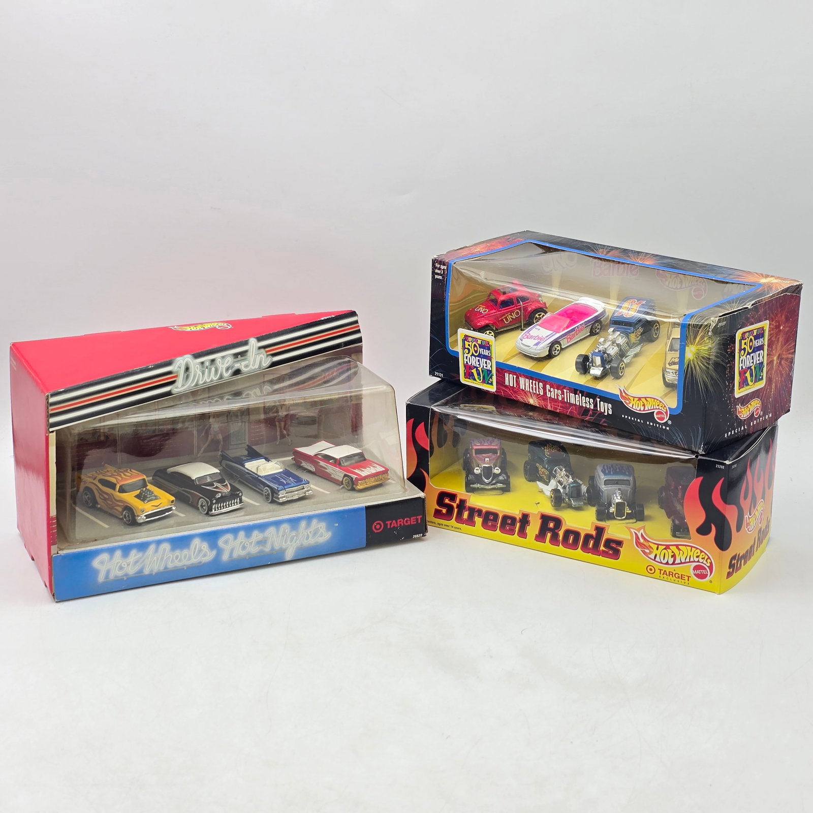 Lot of 3 Hot Wheels Collectibles Gift Sets (1 of 10)