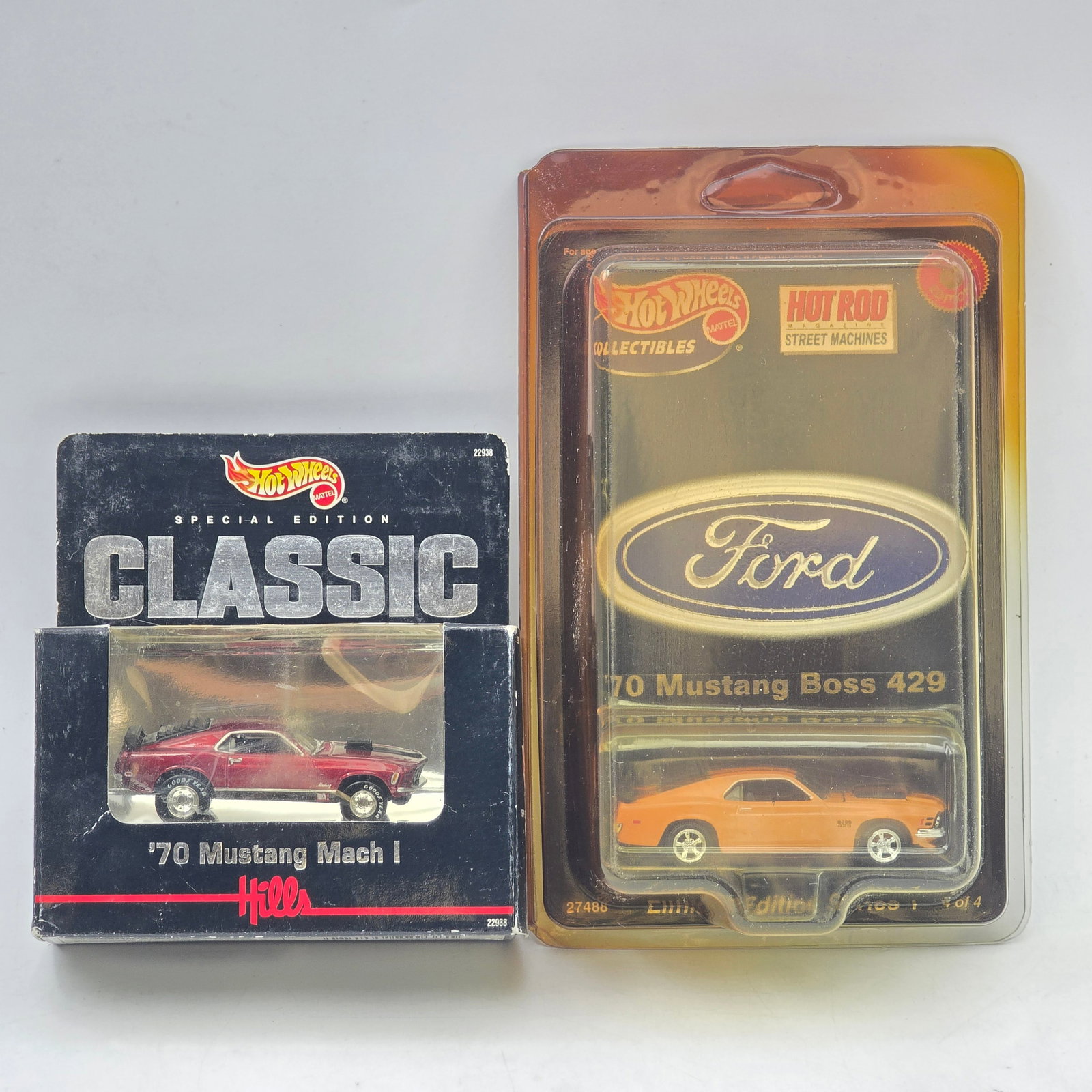 Pair of Hot Wheels Mustang Collectibles (1 of 8)