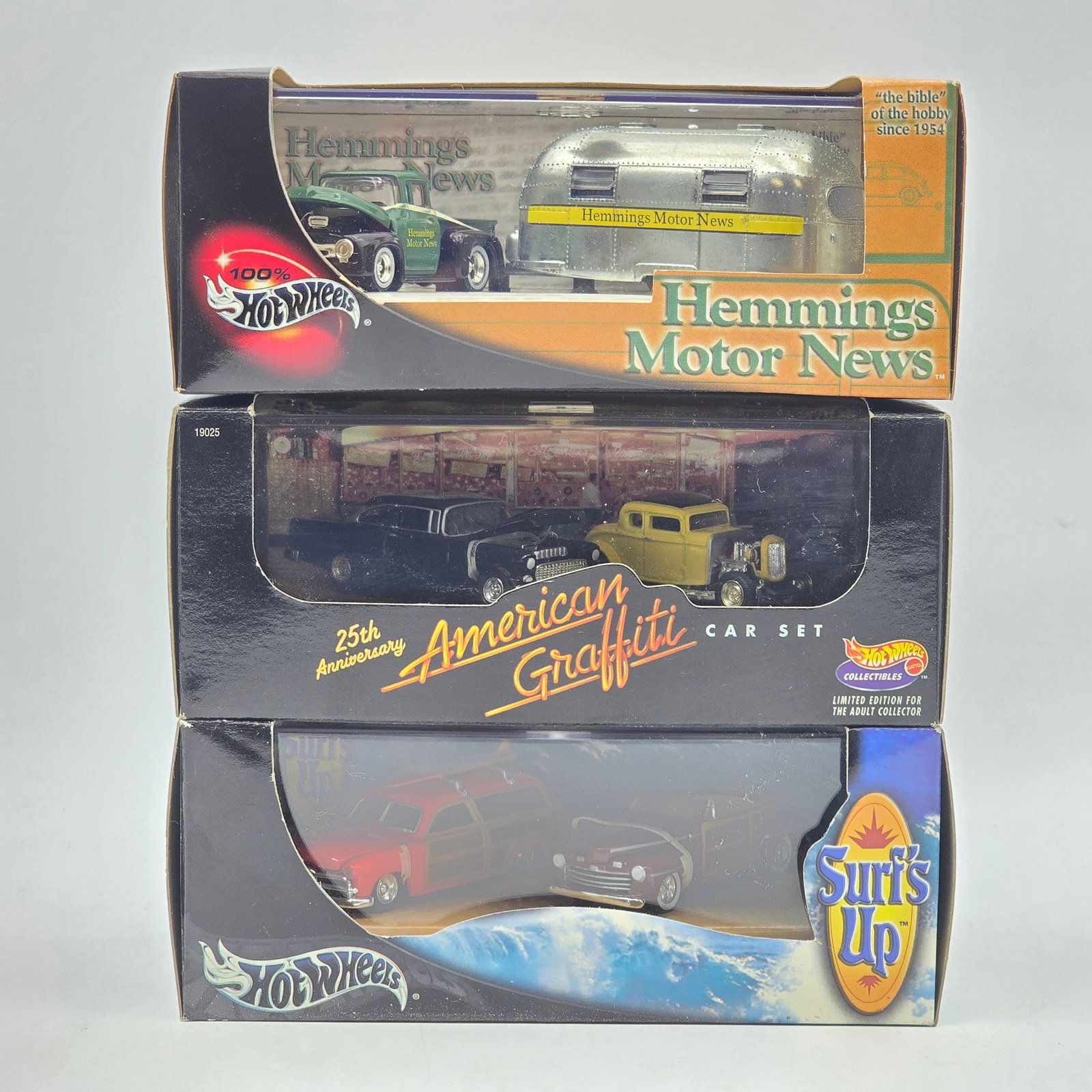 Lot of 3 Hot Wheels Collectibles 2-Car Sets (1 of 9)