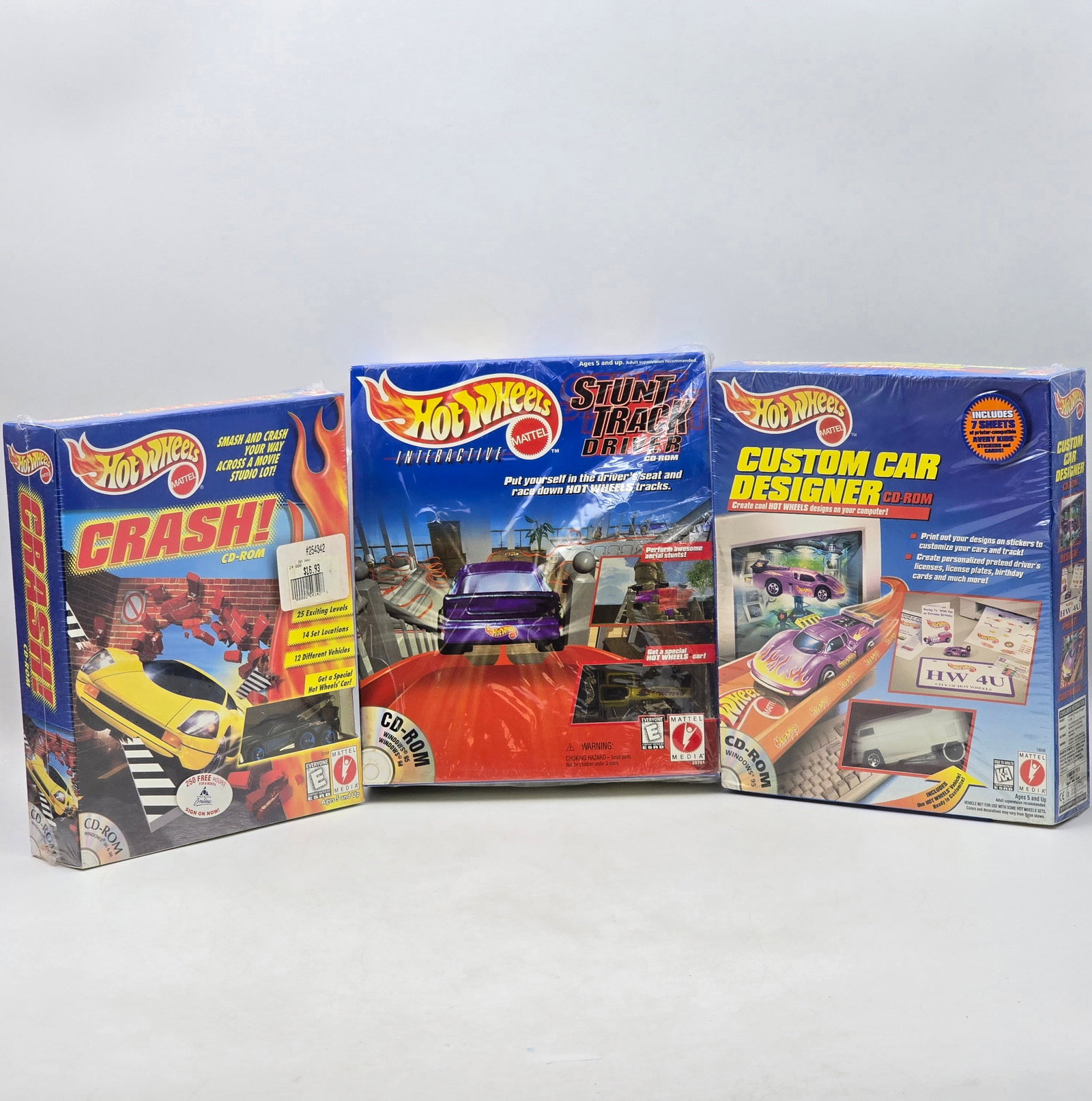 Lot of 3 Hot Wheels Interactive Play Sets (1 of 11)