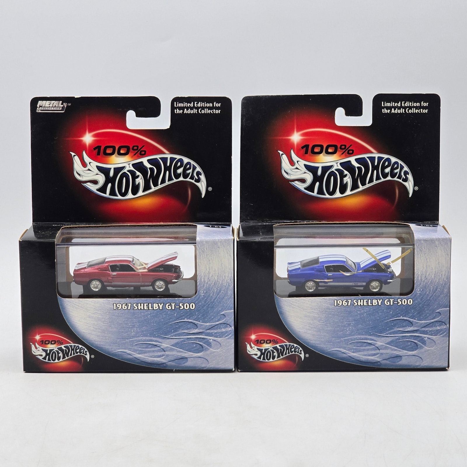 Pair of 100% Hot Wheels Shelby GT-500 Models (1 of 6)