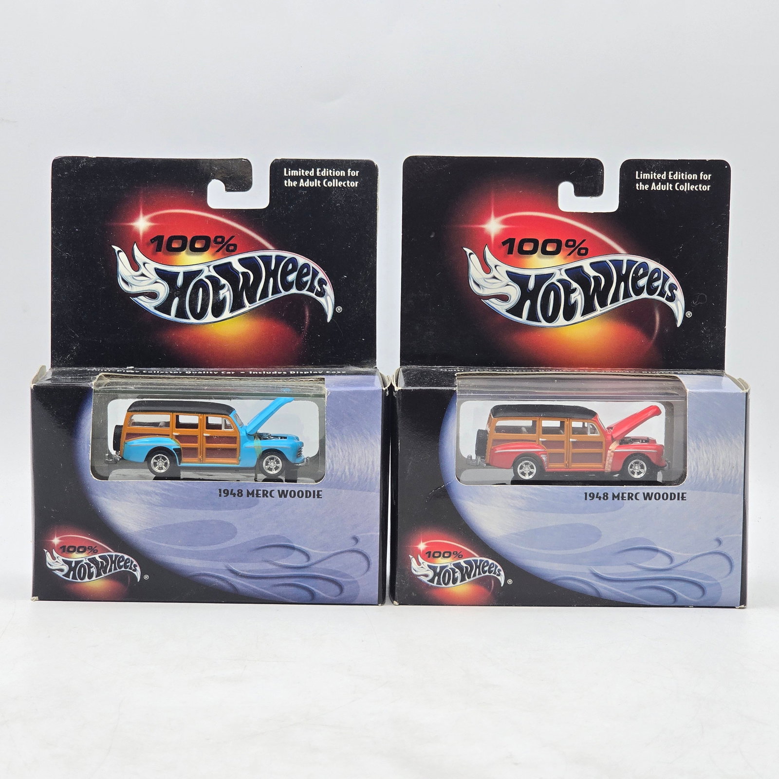 Pair of 100% Hot Wheels Merc Woodies (1 of 6)
